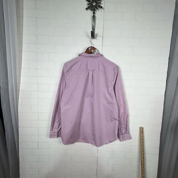 Duluth Trading Co Women’s Shirt size L Button Down Long sleeve Lavendar - Picture 11 of 14